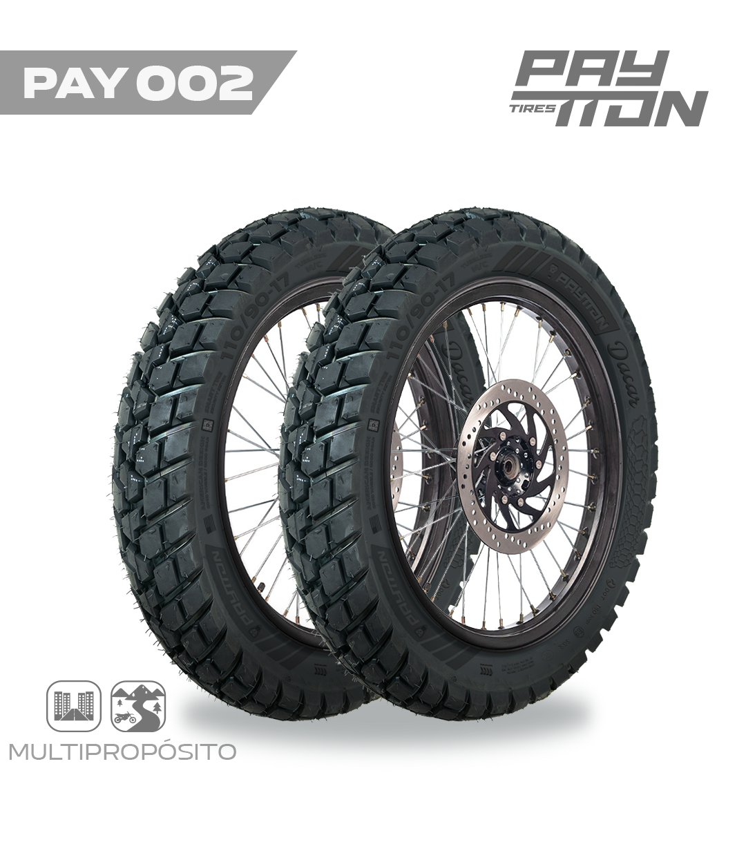 PAY002 LLANTA 90/90-19 TL MX25