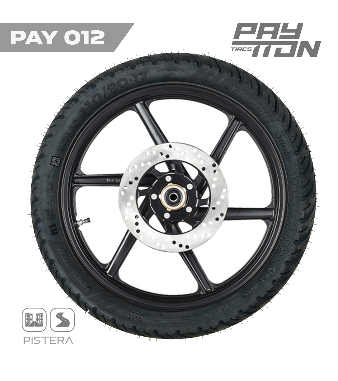 PAY012 LLANTA 110/90-17 TL MX58