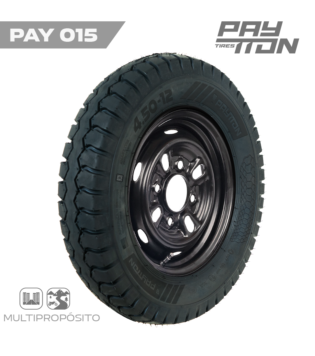 PAY015 LLANTA 5.00-12 TT MX49