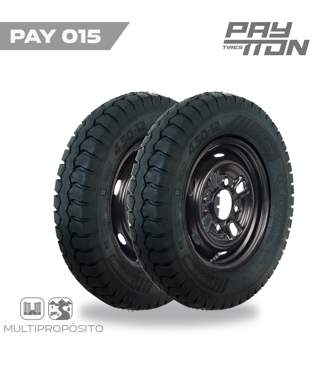 PAY015 LLANTA 5.00-12 TT MX49