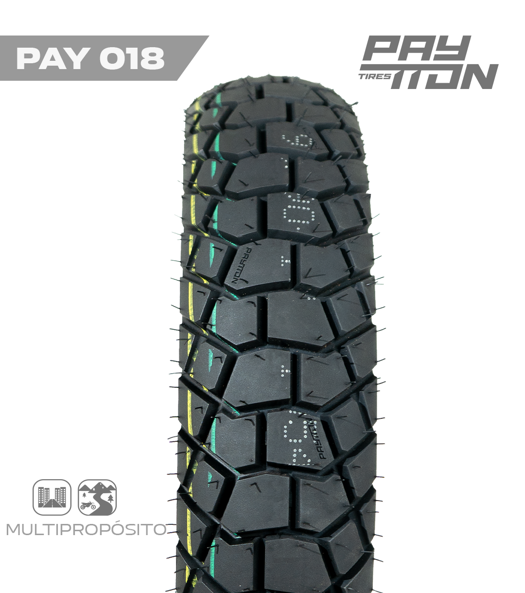 PAY018 LLANTA 130/70-12  TL MX05