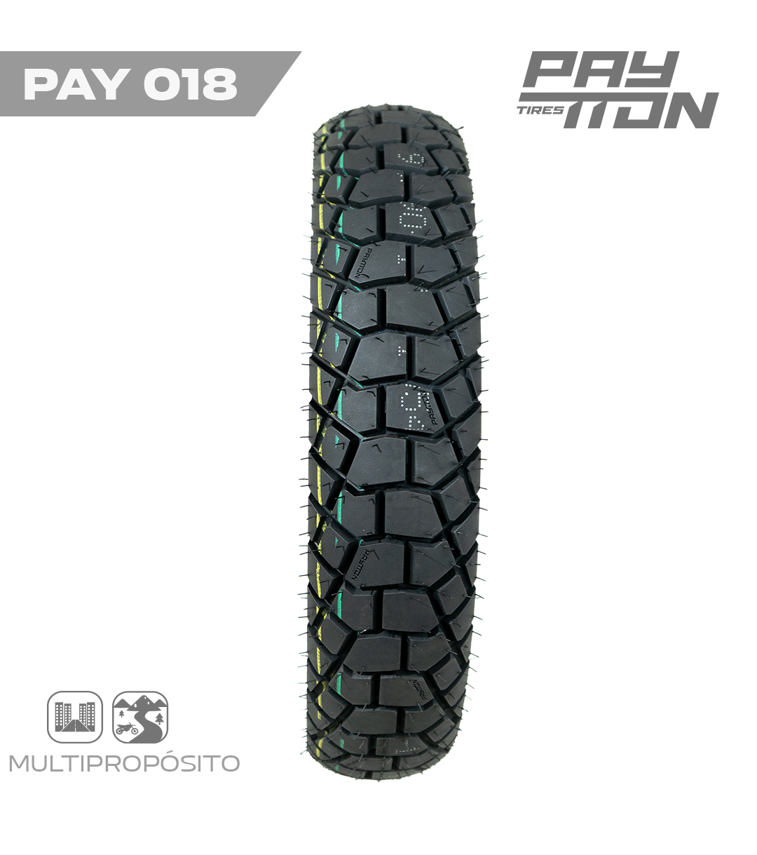 PAY018 LLANTA 130/70-12  TL MX05