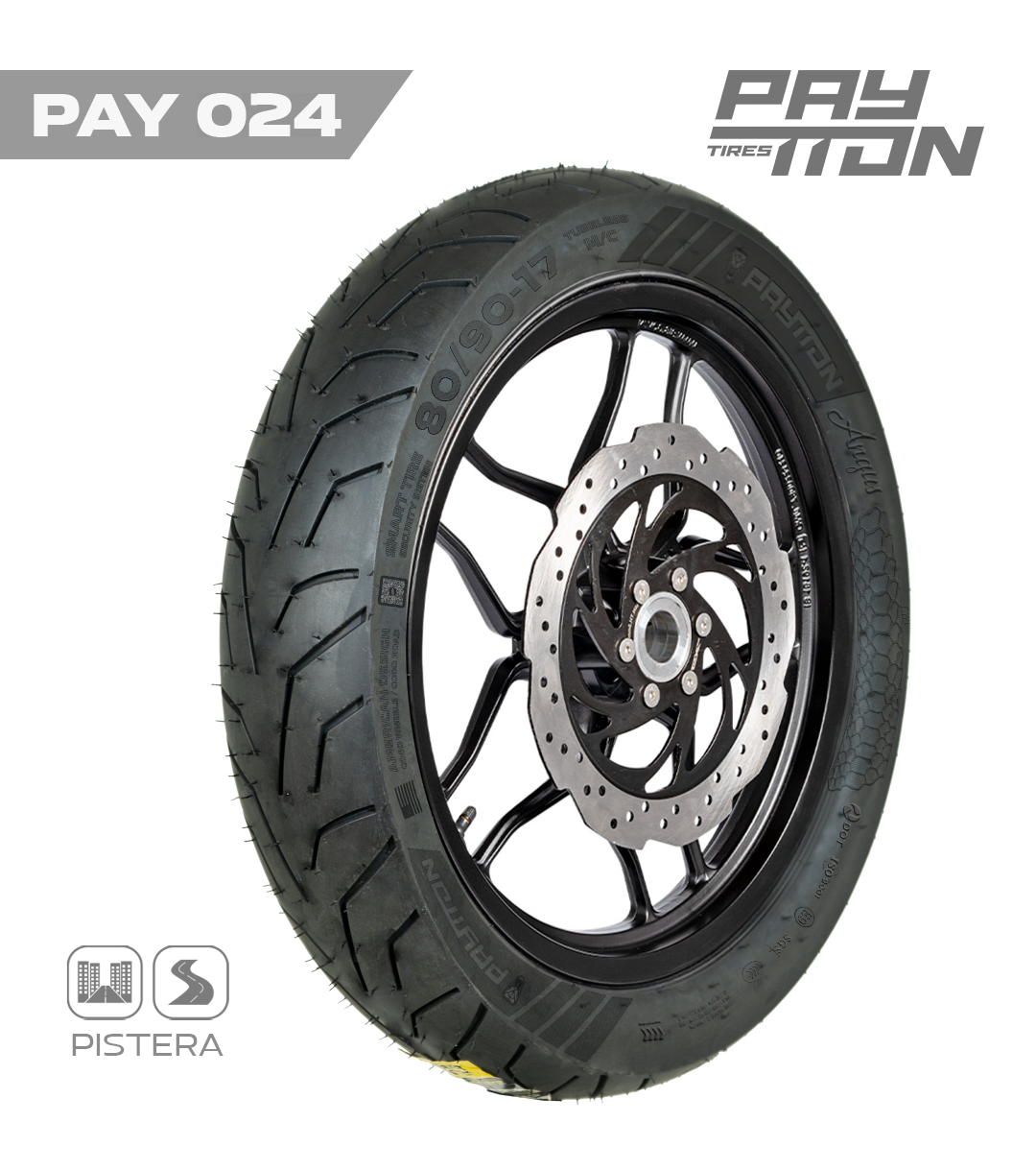 PAY024 LLANTA 80/90-17 TL MX36