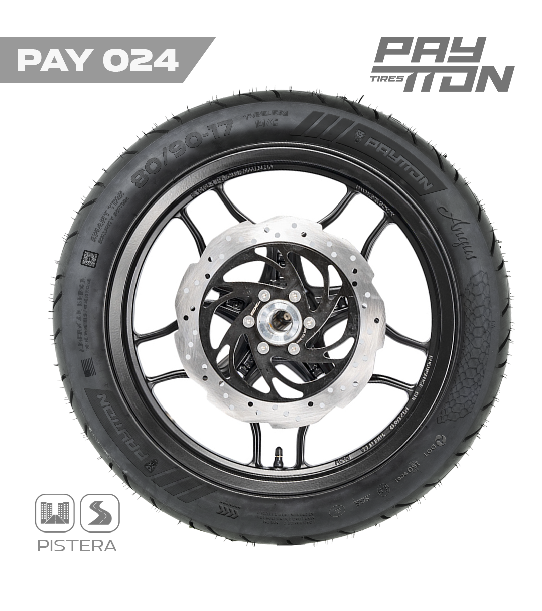 PAY024 LLANTA 80/90-17 TL MX36