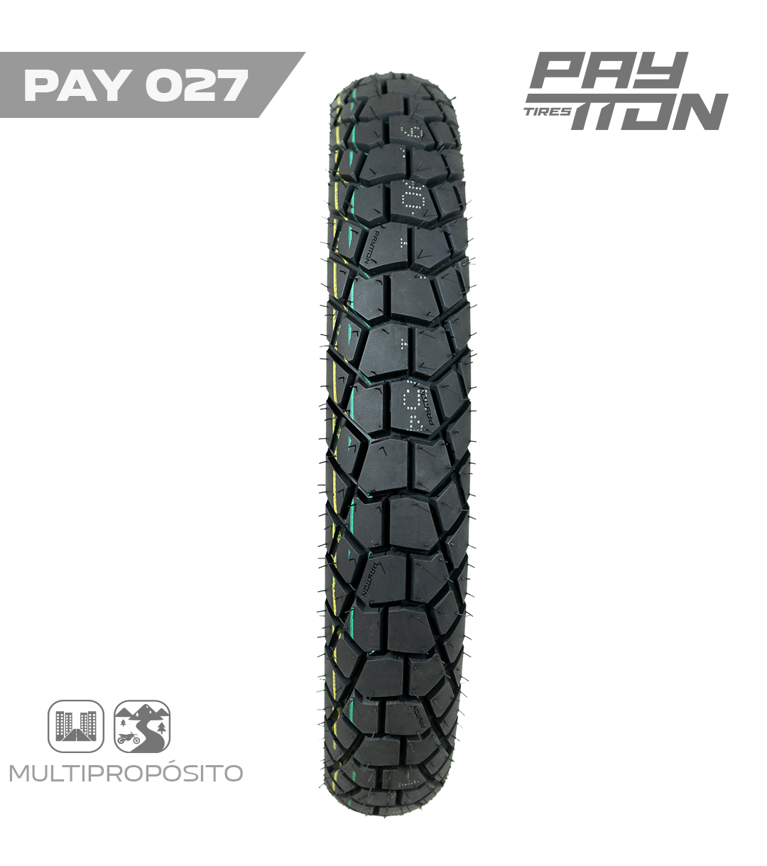 PAY027 LLANTA 110/80-18 TL MX05