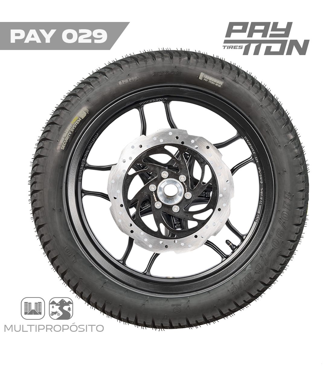 PAY029 110/90-16 TL MX68