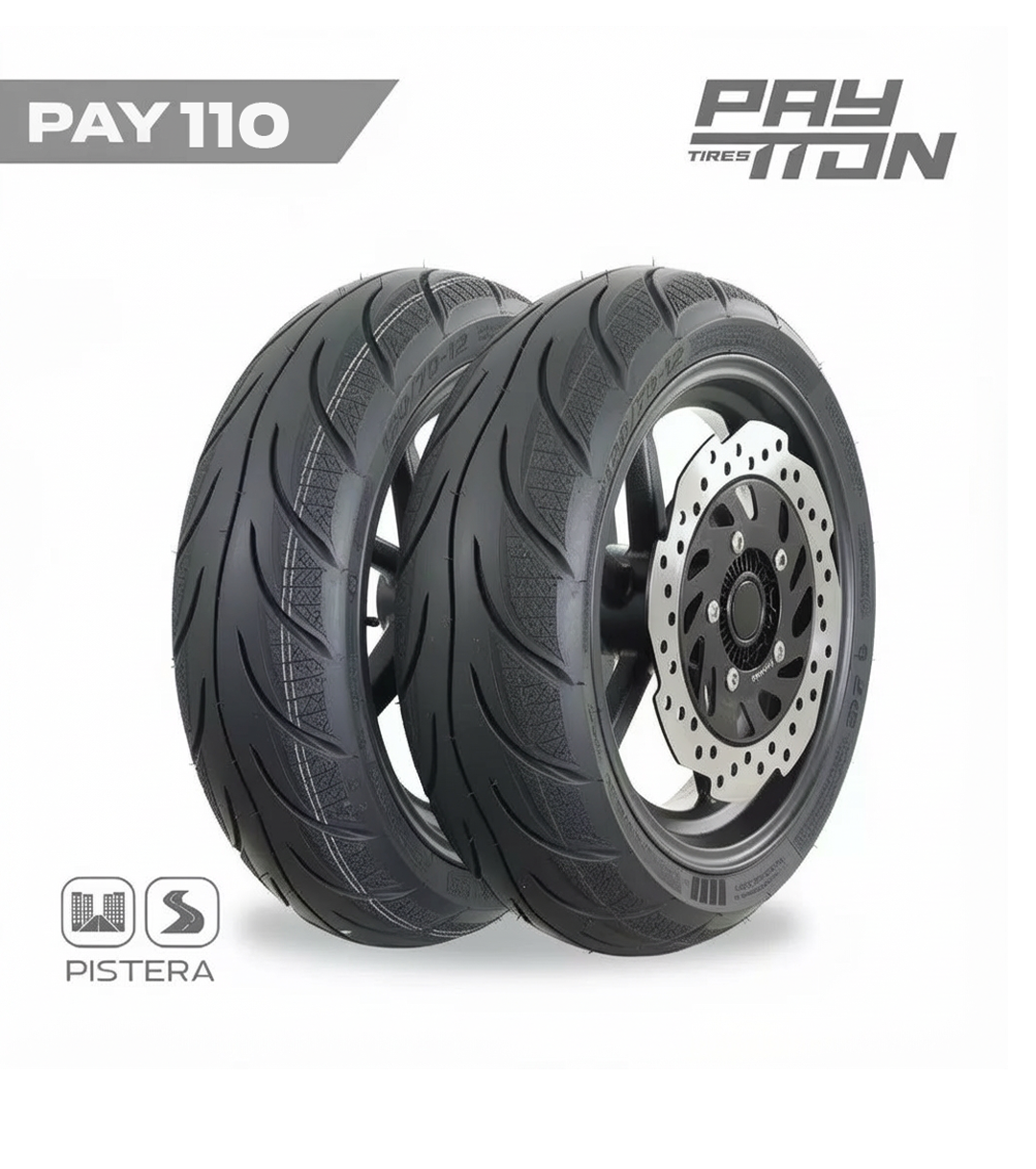 PAY110 LLANTA 120/70-12 TL MX068