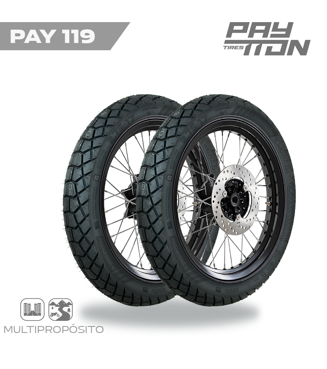 LLANTA 2.75-17 TL  - PAY119