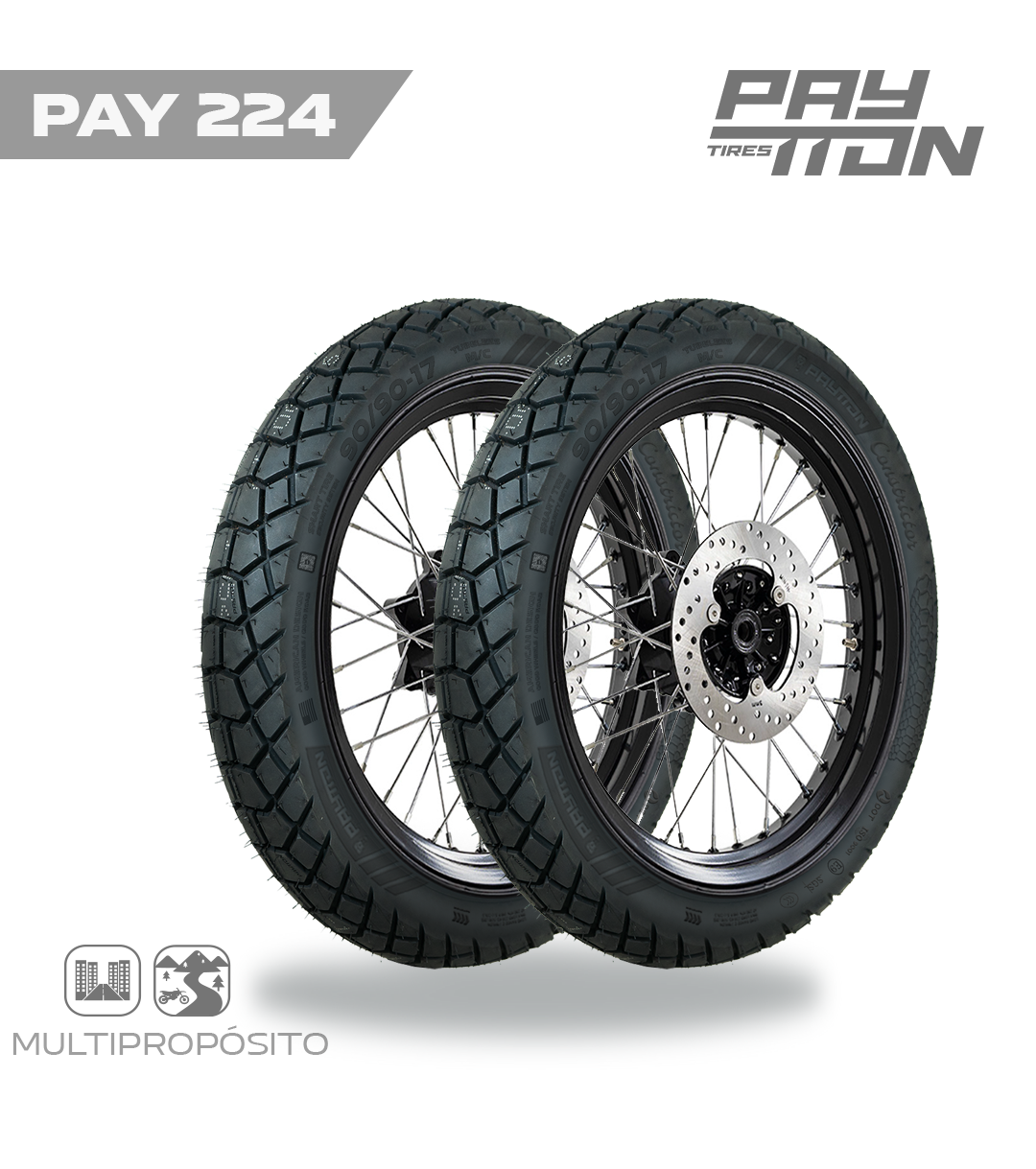 LLANTA 90/90-17 TL  - PAY224