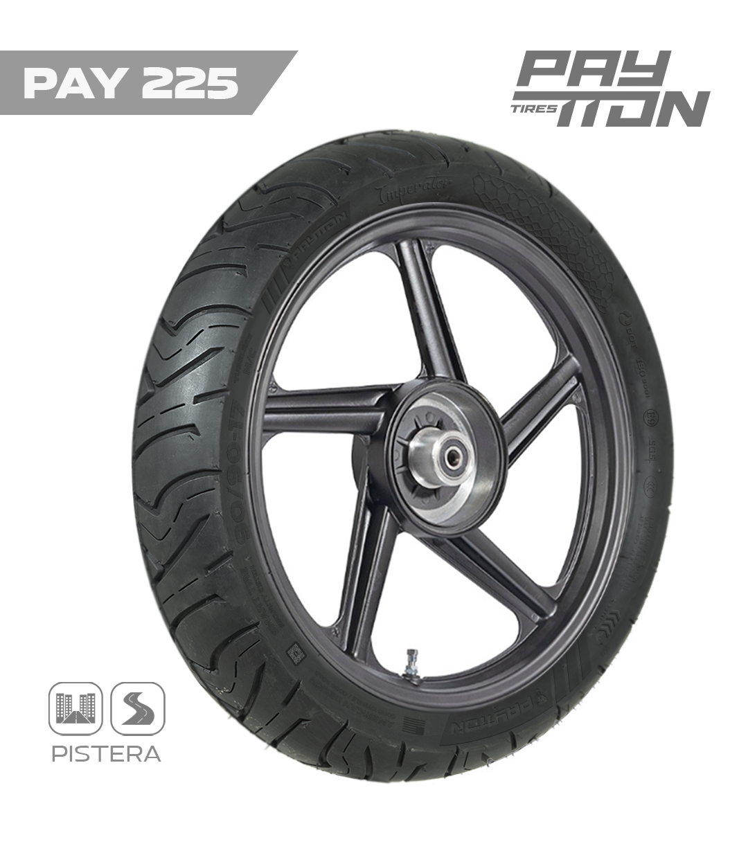 LLANTA 90/90-17 TL   - PAY225