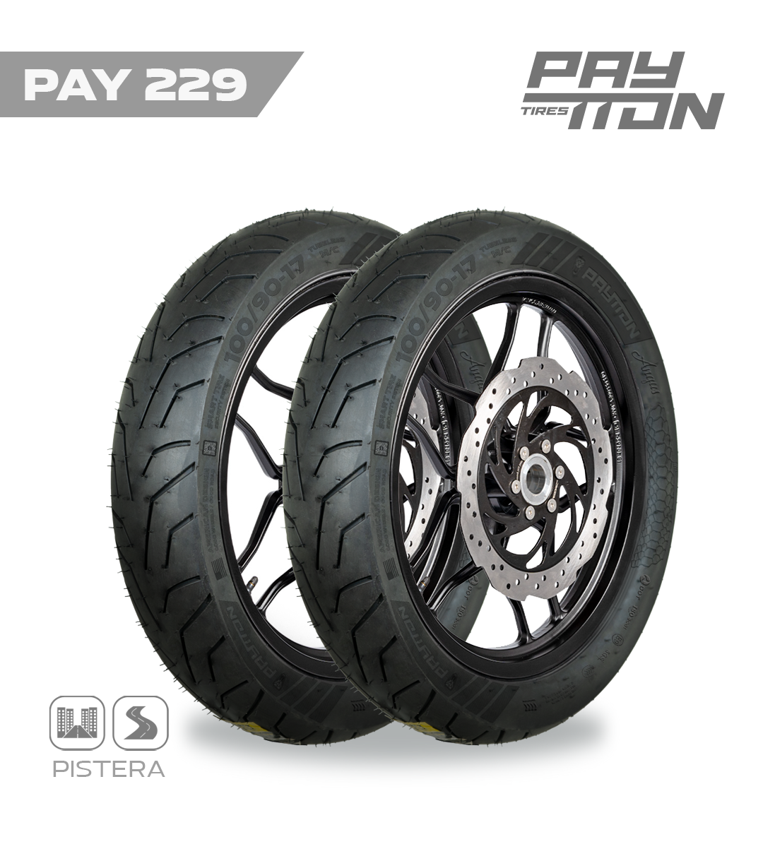 LLANTA 100/90-17 TL  - PAY229