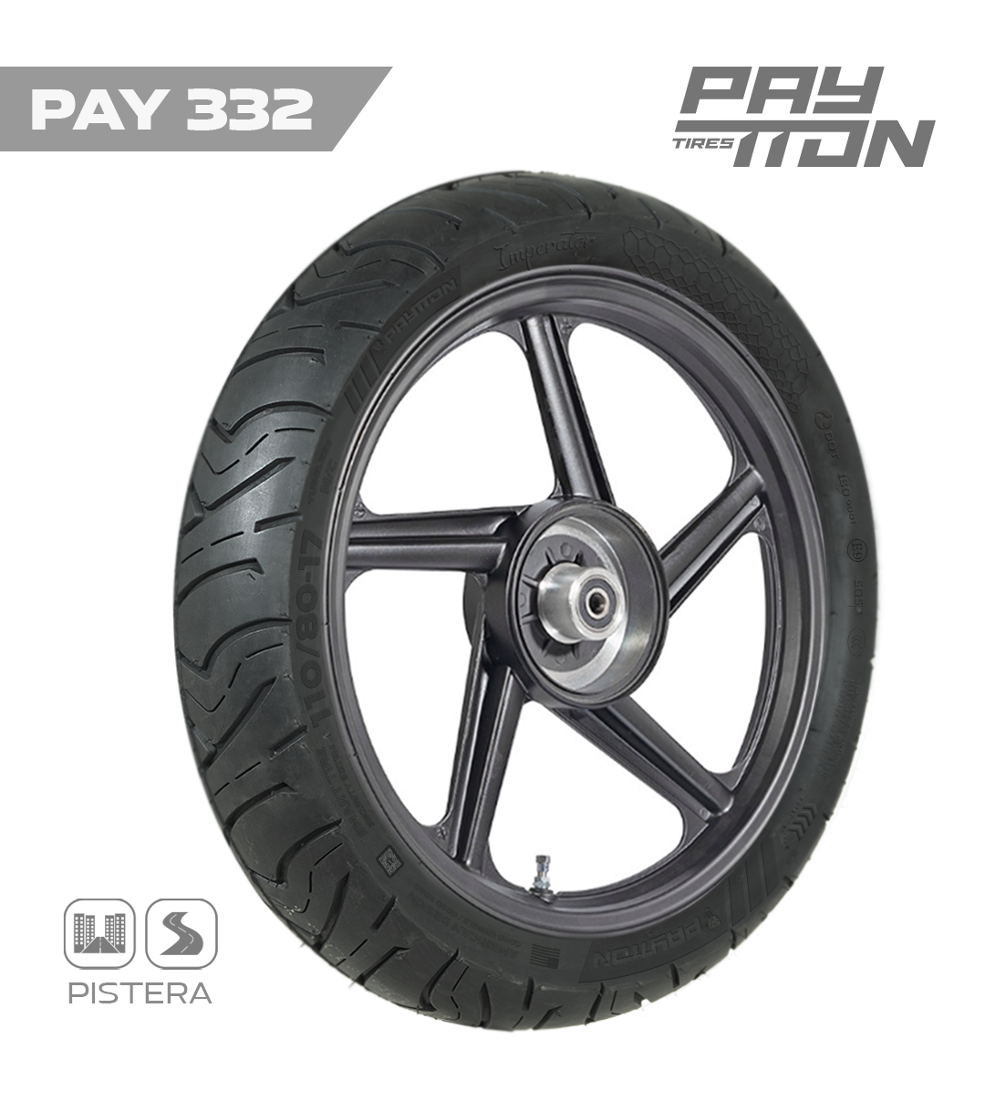 LLANTA 110/80-17 TL   - PAY332