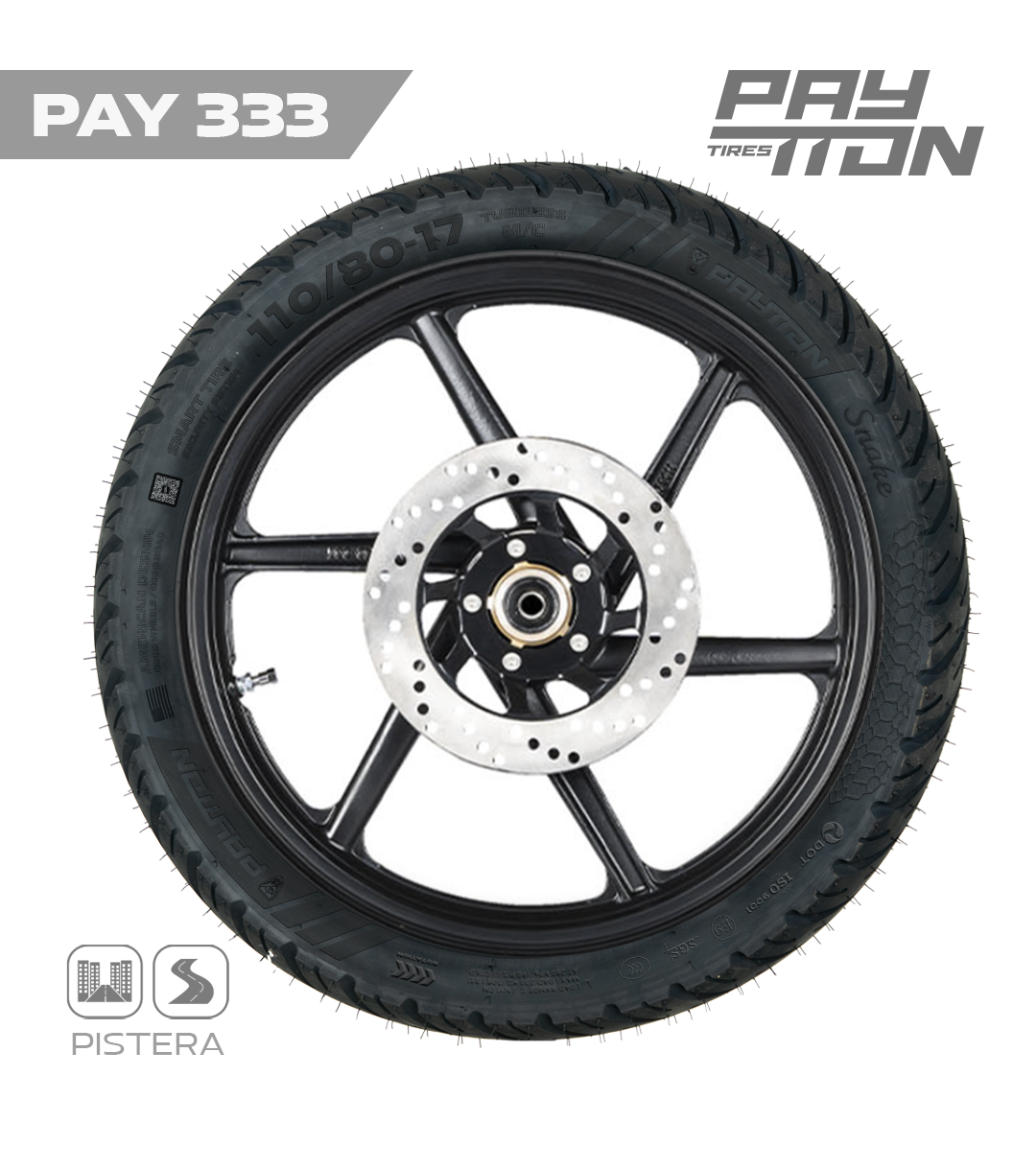 LLANTA 110/80-17 TL   - PAY333