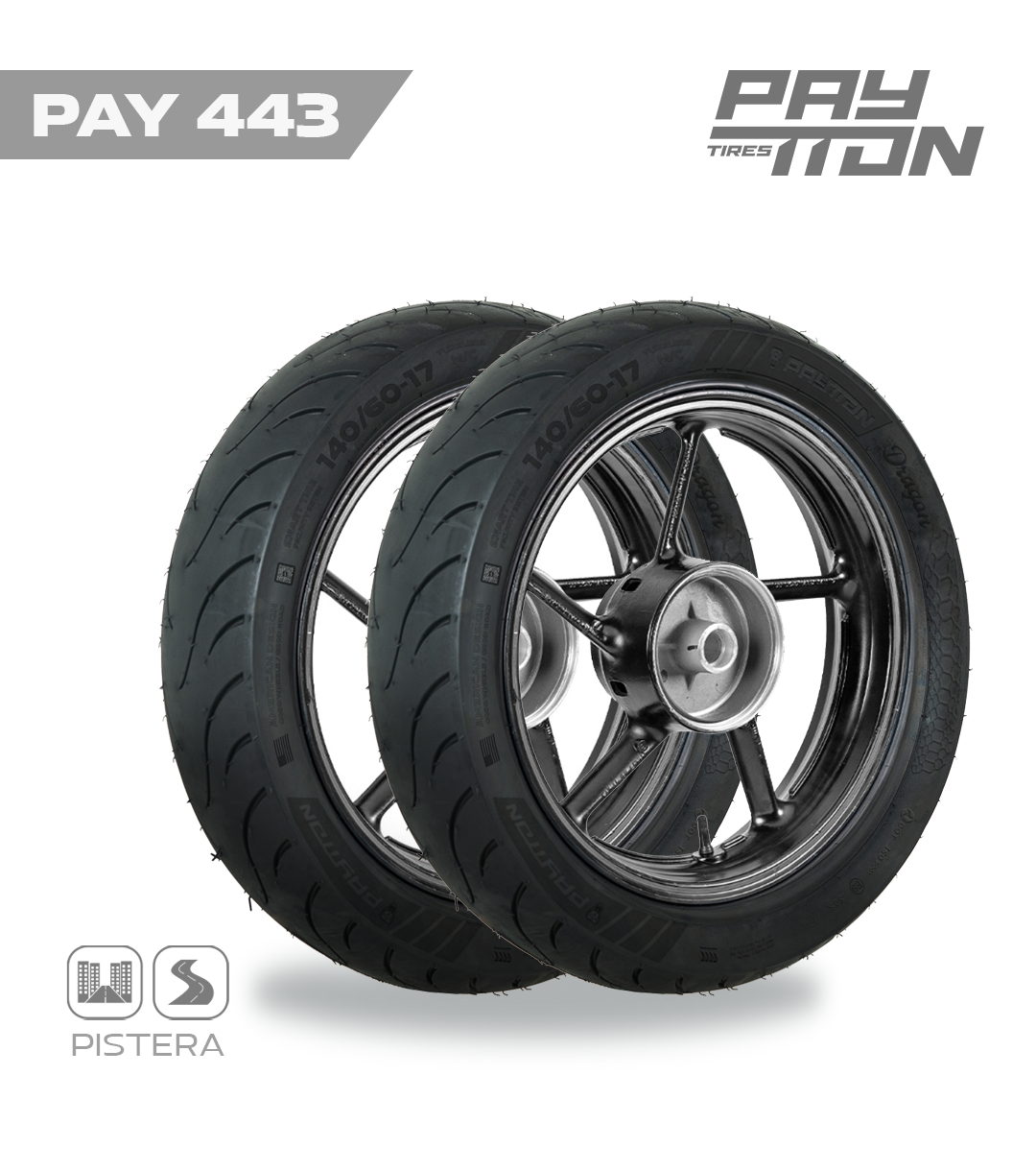 LLANTA 140/60-17 TL  - PAY443