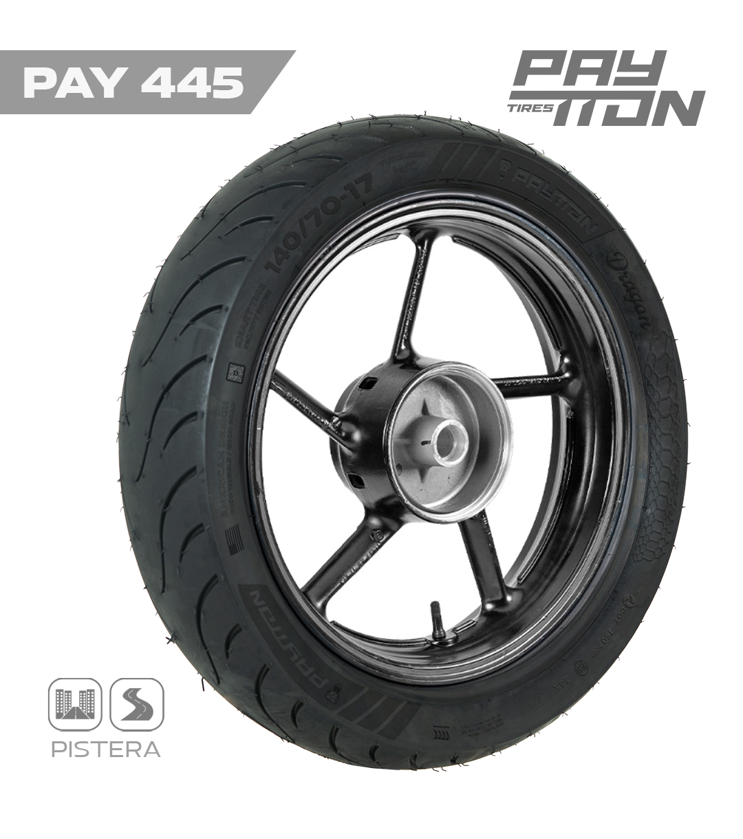 LLANTA 140/70-17 TL  - PAY445