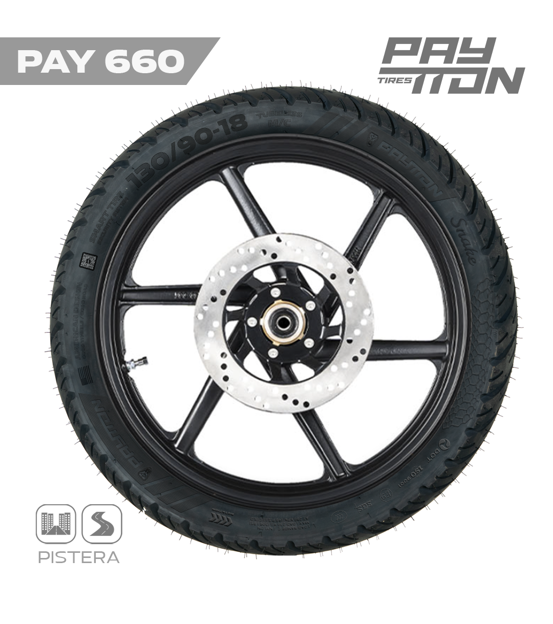 LLANTA 130/90-18 TL  - PAY660