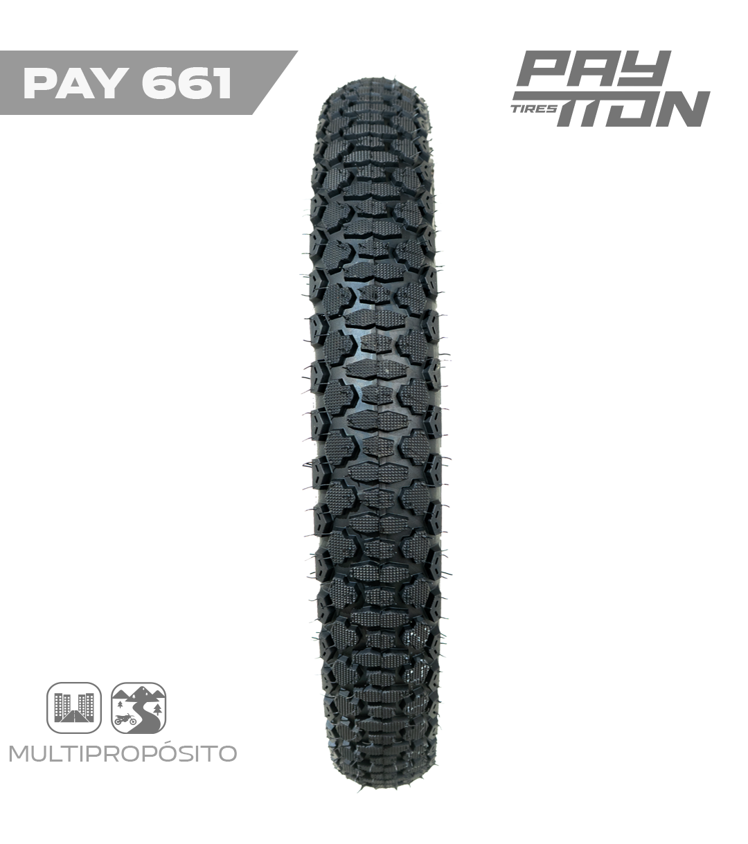 PAY661 LLANTA 3.00-18 TL KW629