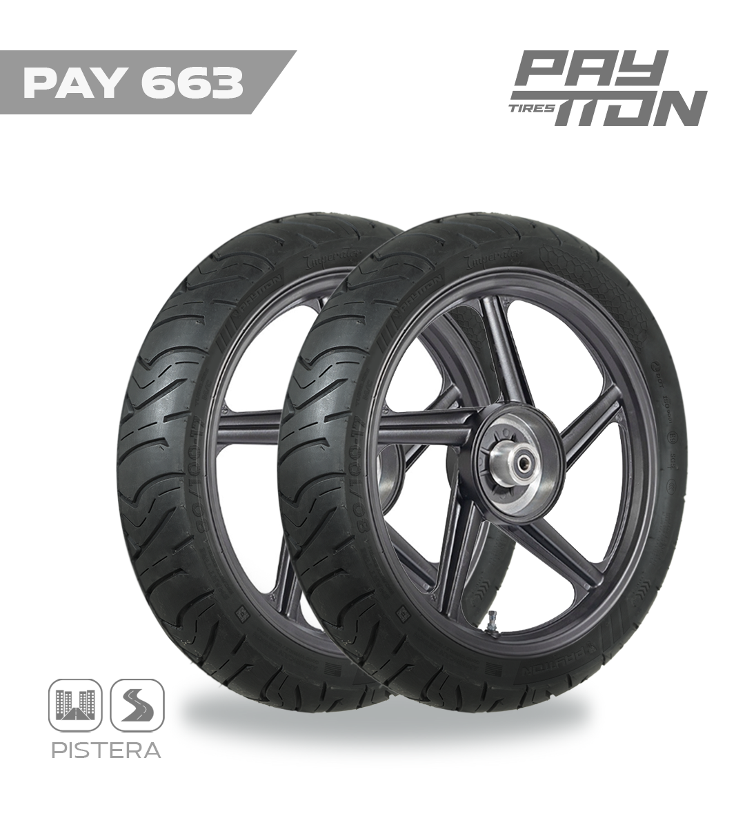 LLANTA 80/100-17 TL  - PAY663
