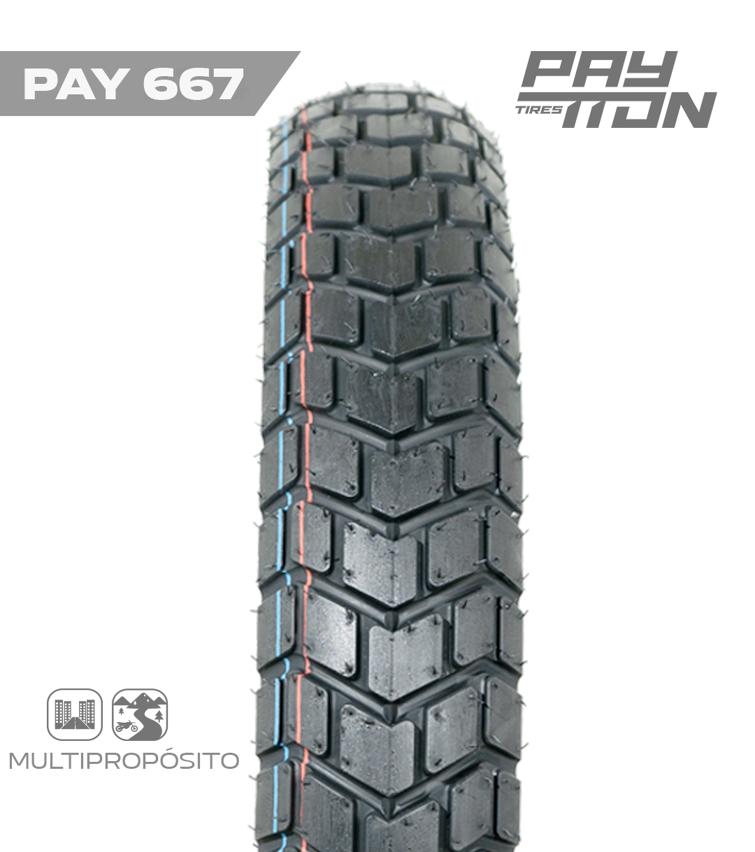 LLANTA 140/70-17 TL  - PAY667