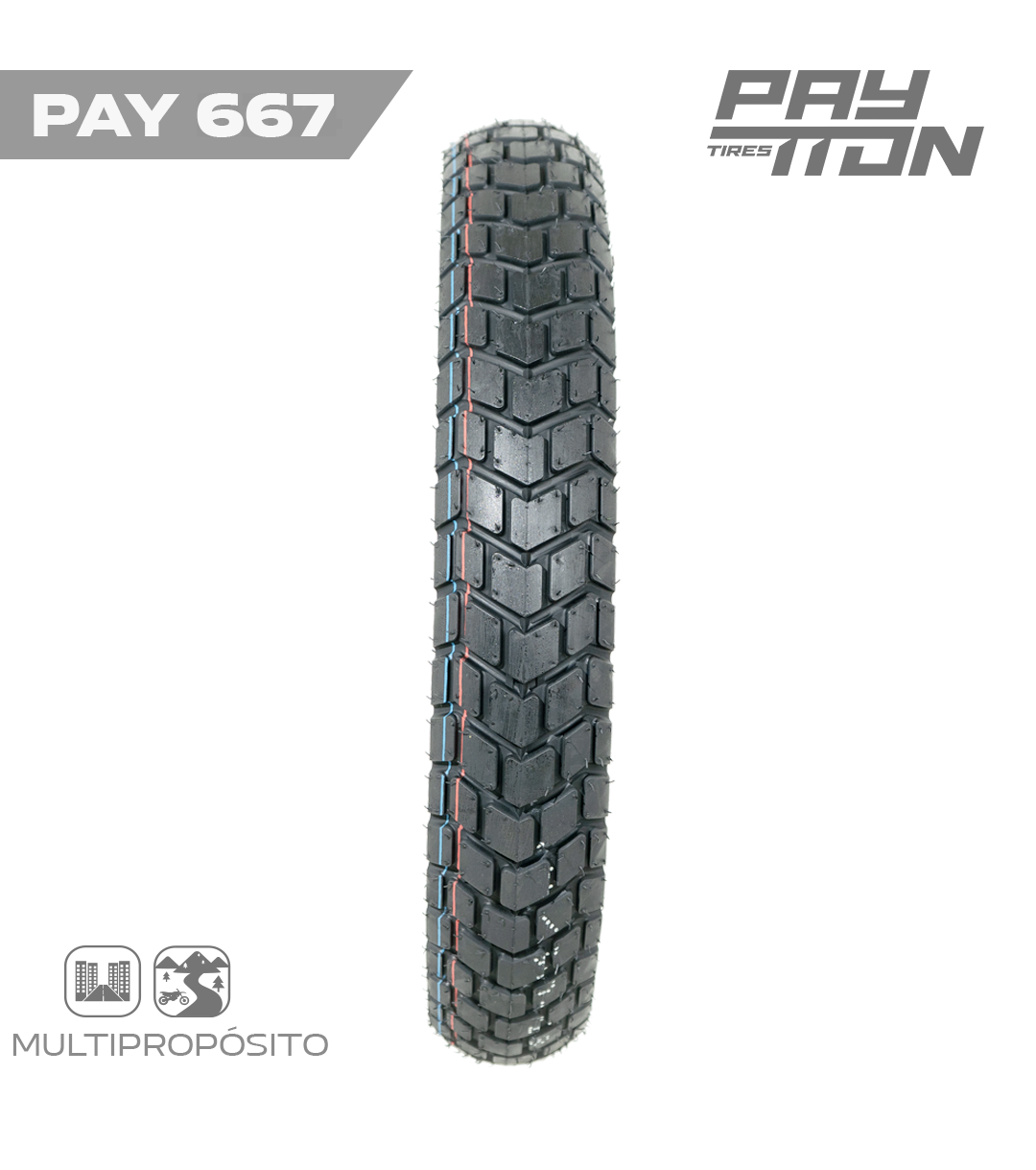 LLANTA 140/70-17 TL  - PAY667