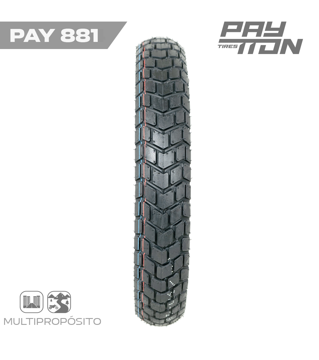 PAY881 LLANTA 110/90-16 TL KW639