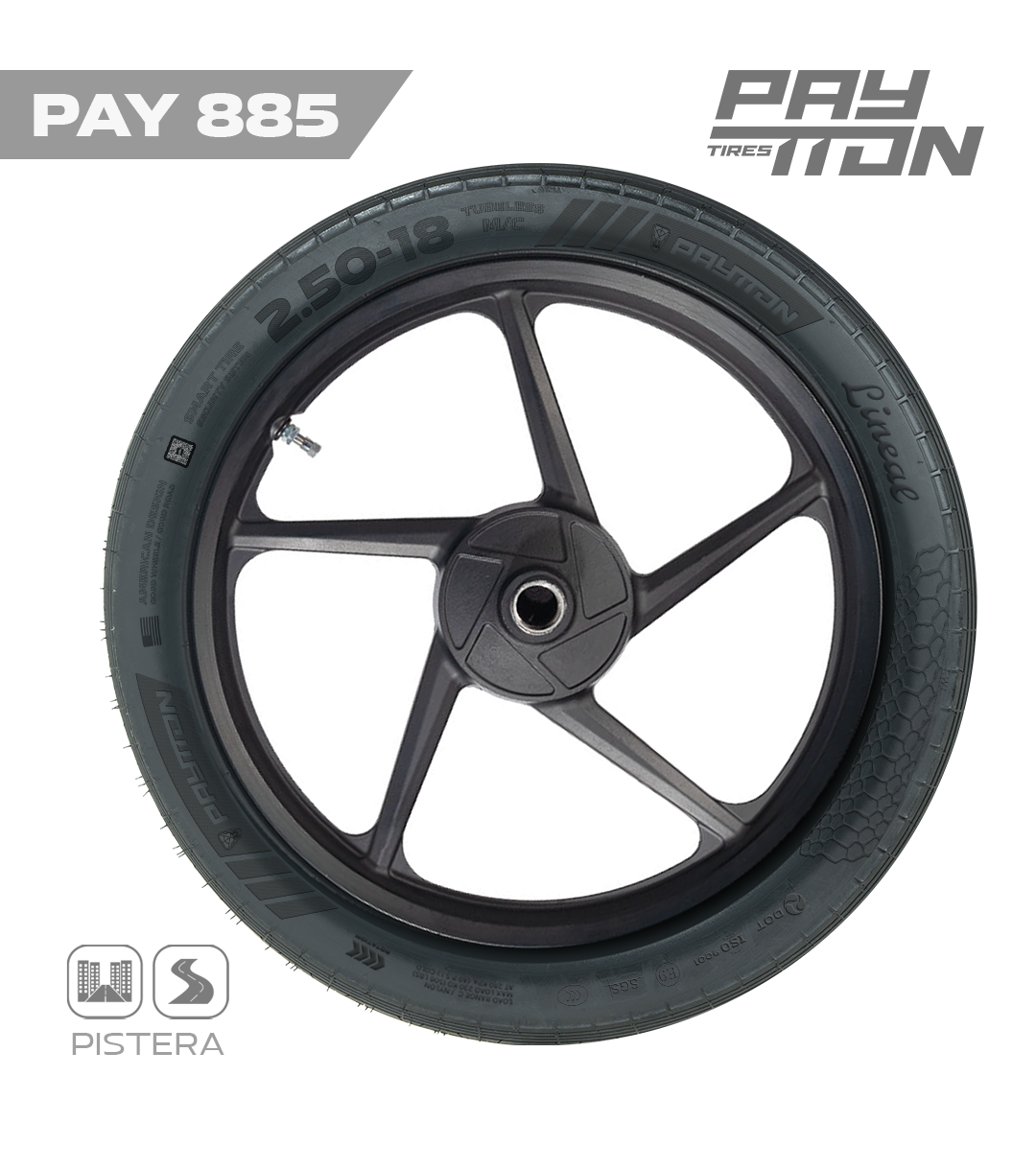 PAY885 LLANTA 2.50-18 TL KW107