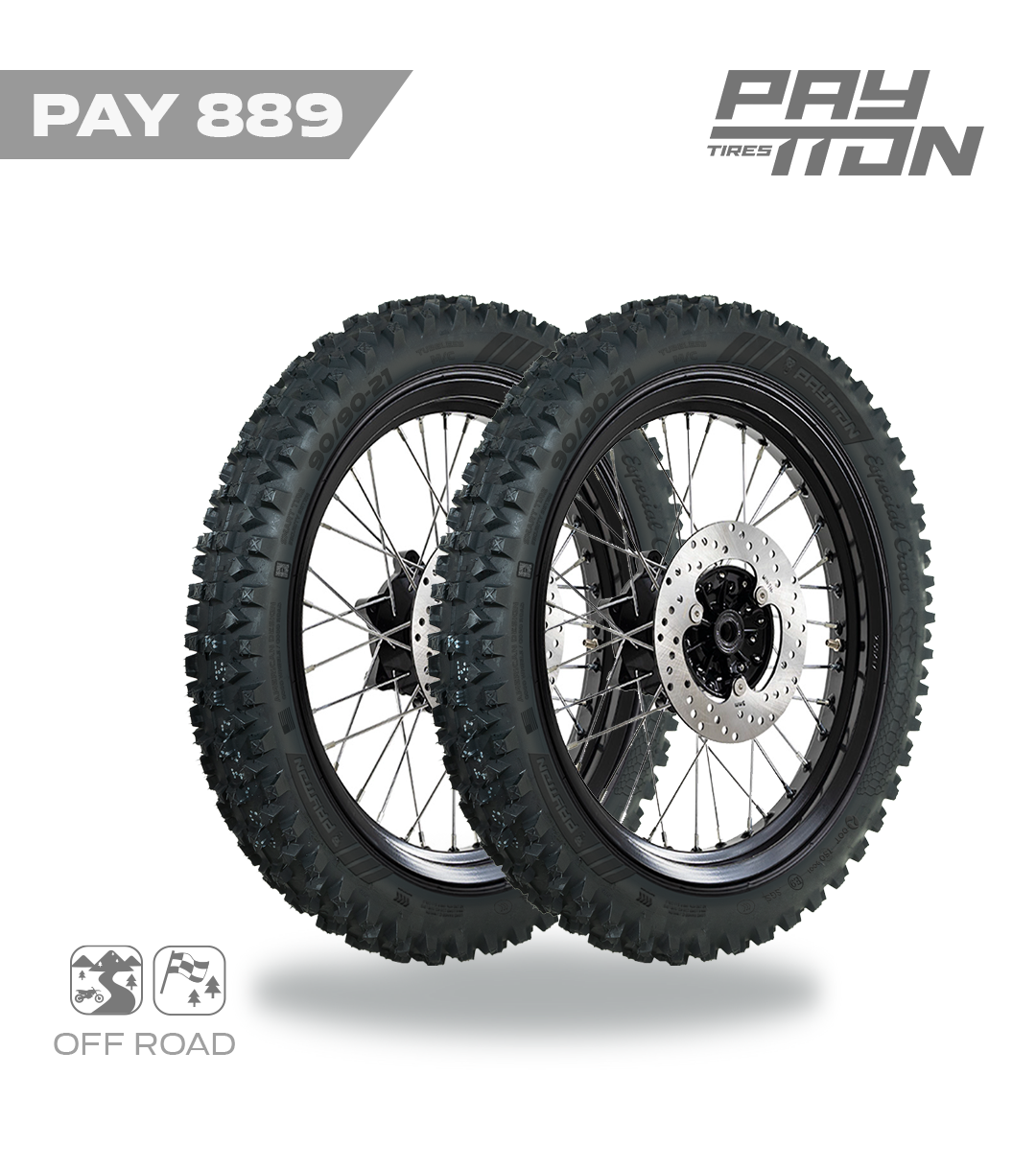 PAY889 LLANTA 90/90-21 TL KW617