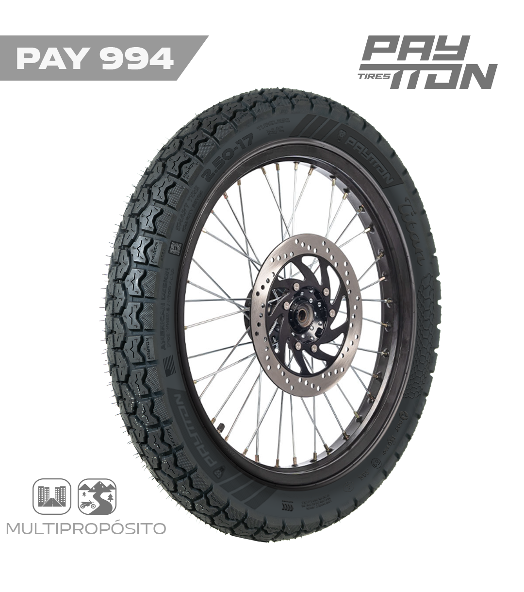 PAY994 LLANTA 2.50-17 KW302