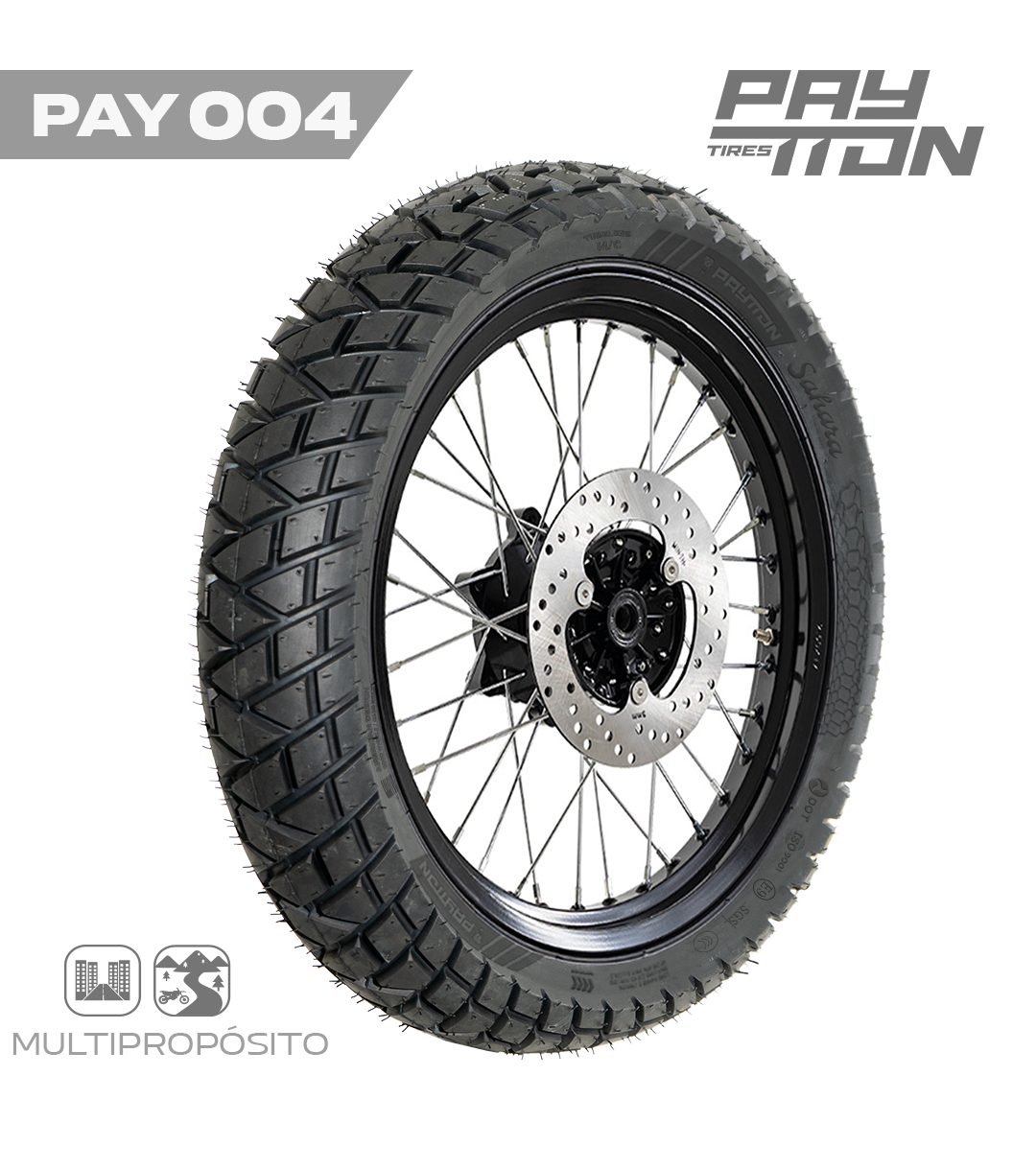 PAY004 LLANTA 90/90-19 TL MX02