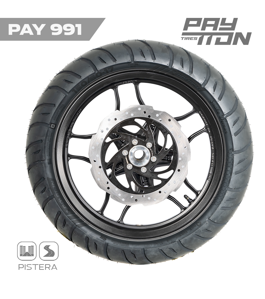 PAY991 LLANTA 150/60-17 TL KW699